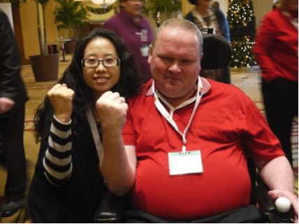 Pictured with Gudjon in 2012